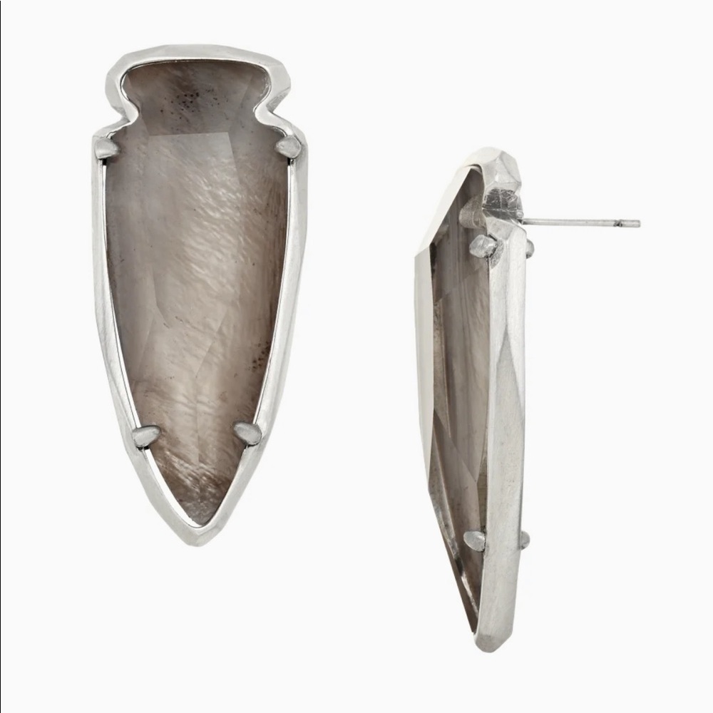 Kendra Scott Kathryn Earrings - Gray MOP